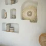 Candlesticks and candle holders - The Serene Candle Holder - Concrete Natural - M - BAZAR BIZAR LIVING
