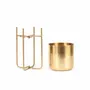 Vases - The Brass Planter on Stand - Brass - M - BAZAR BIZAR LIVING