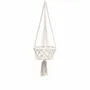 Decorative objects - The Macrame Plant Holder - White - L - BAZAR BIZAR LIVING