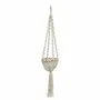 Vases - The Twisted Macramé Plant Holder - Natural White - M - BAZAR BIZAR LIVING