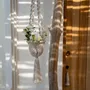 Vases - The Twisted Macramé Plant Holder - Natural White - M - BAZAR BIZAR LIVING