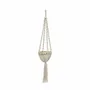 Vases - The Twisted Macramé Plant Holder - Natural White -S - BAZAR BIZAR LIVING