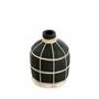Vases - The Whoopy Vase - Black Natural - S - BAZAR BIZAR LIVING