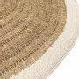 Rugs - The Seagrass & Cotton Round Carpet - Natural White - 100 - BAZAR BIZAR LIVING