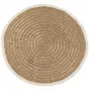 Tapis - Le Tapis Rond Seagrass & Coton - Blanc Naturel - 200 - BAZAR BIZAR LIVING