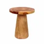 Other tables - The Timber Conic Side Table - Natural - 50 - BAZAR BIZAR LIVING