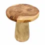 Other tables - The Timber Conic Side Table - Natural - 50 - BAZAR BIZAR LIVING