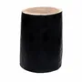 Stools - The Tribe Stool - Natural Black - BAZAR BIZAR LIVING