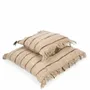 Cushions - The Oh My Gee Cushion Cover - Beige Black - 60x60 - BAZAR BIZAR LIVING