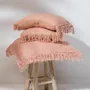Cushions - The Oh My Gee Cushion Cover - Salmon Pink - 60x60 - BAZAR BIZAR LIVING