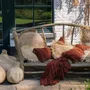 Cushions - The Oh My Gee Cushion Cover - Burgundy Velvet - 35x100 - BAZAR BIZAR LIVING