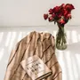 Plaids - Le S'il Vous Plaid - Beige Noir - BAZAR BIZAR LIVING