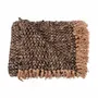 Throw blankets - The s'il vous Plaid - Black Copper - BAZAR BIZAR LIVING