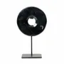 Sculptures, statuettes and miniatures - The Marble Disc on Stand - Black - M - BAZAR BIZAR LIVING