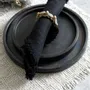 Platter and bowls - The Burned Plate - Black - M - BAZAR BIZAR LIVING