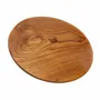 Plats et saladiers - L'Assiette Ronde En Racine De Teck - XL - BAZAR BIZAR LIVING