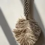 Decorative objects - The Raffia Shell Tassel - Cream Natural - BAZAR BIZAR LIVING
