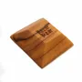 Plats et saladiers - Le Plateau à Sel Teak Root - XS - BAZAR BIZAR LIVING