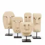 Sculptures, statuettes and miniatures - The Sumba Stone #20 on Stand - BAZAR BIZAR LIVING