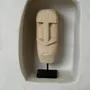 Sculptures, statuettes and miniatures - The Sumba Stone #21 on Stand - BAZAR BIZAR LIVING