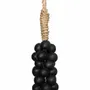 Objets de décoration - Les Perles en Bois avec Pompon en Coton - Noir - BAZAR BIZAR LIVING