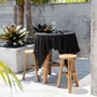 Nappes - La Nappe En Lin - Noir - 150x200 - BAZAR BIZAR LIVING