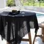 Nappes - La Nappe En Lin - Noir - 150x200 - BAZAR BIZAR LIVING