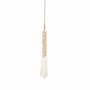 Objets de décoration - Le Pompon Wooden Beads With Cotton - Naturel Blanc - BAZAR BIZAR LIVING