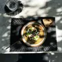 Placemats - The Alang Alang Placemat - Rectangular - Black - BAZAR BIZAR LIVING