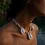 Bijoux - Le Collier Big White Cowrie Shell - BAZAR BIZAR LIVING