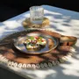 Placemats - The Colonial Shell Placemat - Natural Brown - BAZAR BIZAR LIVING