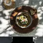 Placemats - The Colonial Shell Placemat - Natural Brown - BAZAR BIZAR LIVING