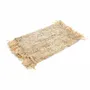 Placemats - The Fringe Raffia Placemat Rectangular - Natural - BAZAR BIZAR LIVING