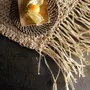 Placemats - The Fringe Raffia Placemat Rectangular - Natural - BAZAR BIZAR LIVING
