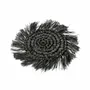 Sets de table - Le Sous-verre Fringe Raffia - Noir - BAZAR BIZAR LIVING