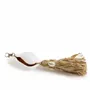 Decorative objects - The Kubu Keychain - White Natural - BAZAR BIZAR LIVING