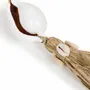 Decorative objects - The Kubu Keychain - White Natural - BAZAR BIZAR LIVING