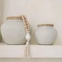 Bijoux - Le Collier Kubu - Naturel Blanc - BAZAR BIZAR LIVING