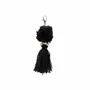 Decorative objects - The Pompom Keychain - Black - BAZAR BIZAR LIVING