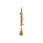 Decorative objects - The Raffia Fishbone Keychain - Natural White - BAZAR BIZAR LIVING