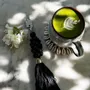 Decorative objects - The Wooden Beads Keychain - Black - BAZAR BIZAR LIVING