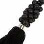 Decorative objects - The Wooden Beads Keychain - Black - BAZAR BIZAR LIVING