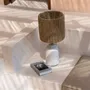 Desk lamps - The Chalki Table Lamp - White Natural - BAZAR BIZAR LIVING