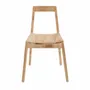 Chaises - La Chaise de Salle à Manger Paxi - Naturel - Extérieur - BAZAR BIZAR LIVING