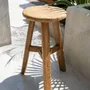 Chaises - Le Tabouret de bar Fusuma - Extérieur - BAZAR BIZAR LIVING