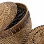 Caskets and boxes - The Colonial Storage Basket - Natural Brown - L - BAZAR BIZAR LIVING