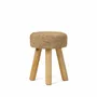 Stools - The Raffia Stool - Natural - BAZAR BIZAR LIVING