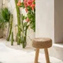 Stools - The Raffia Stool - Natural - BAZAR BIZAR LIVING