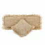 Cushions - The Raffia Cushion Cover Rectangular - Natural - 35x100 - BAZAR BIZAR LIVING