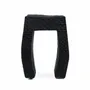 Stools - The Montano Stool - Black - BAZAR BIZAR LIVING